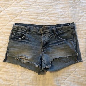 Free People Jean shorts